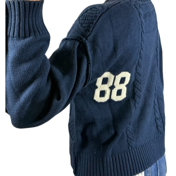 Shara Sweater - Oat & Navy - Imagen 4