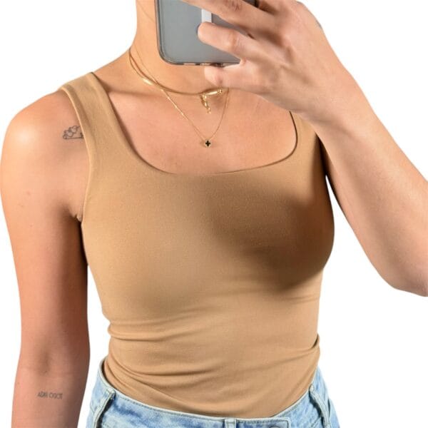 Zara Top - Beige